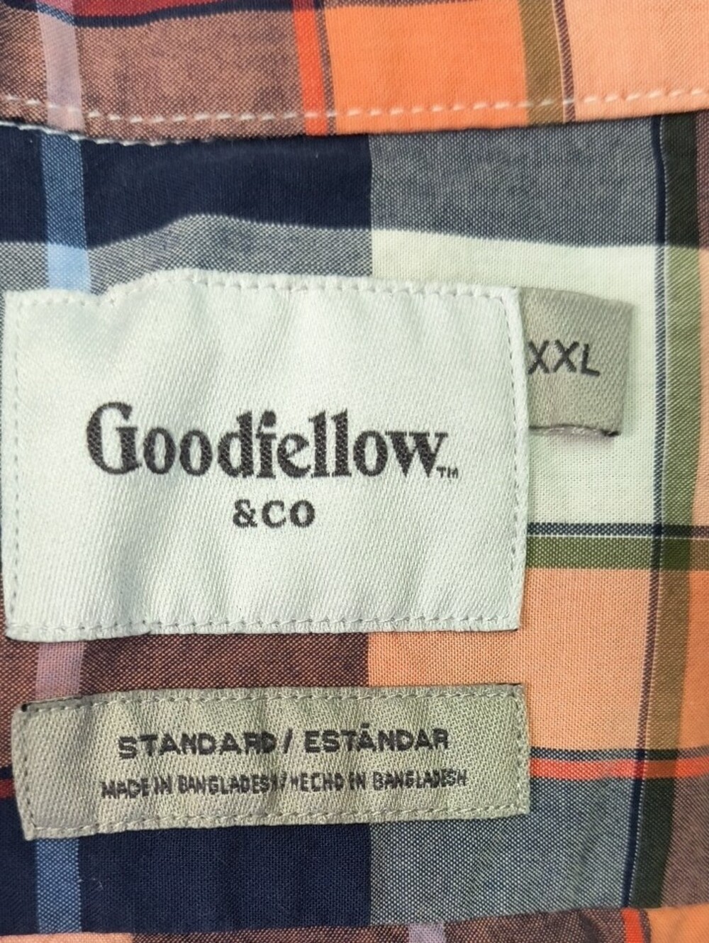 Goodfellow & Co/ The Foundry XXL Plaid Button-Down Shirt Bundle - Picture 2 of 6